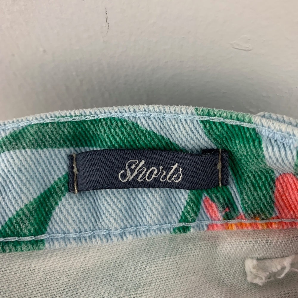 Zara | Floral Print Denim Jeans - Picture 4 of 4